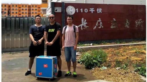 沭陽110kV變電站地埋電纜外破監(jiān)測